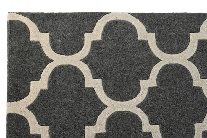 DKD Home Decor Alfombra Árabe Gris Crema 180 x 2 x 120 cm