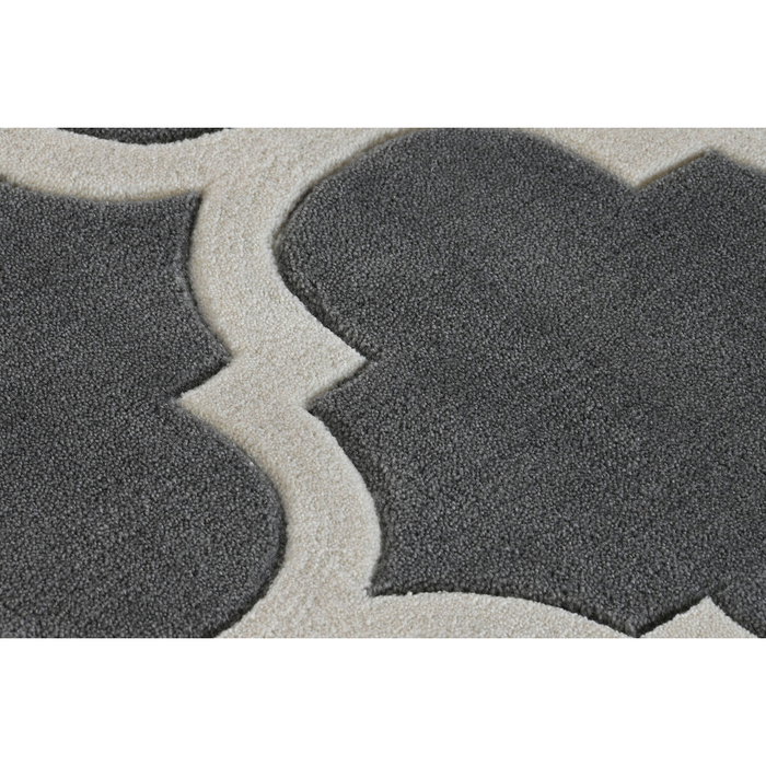 DKD Home Decor Alfombra Étnica Gris y Crema 120x180 cm DKD Home Decor Alfombra Étnica Gris y Crema 120x180 cm