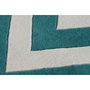 DKD Home Decor Alfombra Zigzag Bicolor 120x180x2 cm