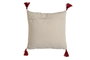 DKD Home Decor Cojín Mostaza Granate 40 x 15 x 40 cm Poliéster (3 Unidades)