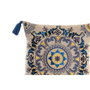 DKD Home Decor Set de 3 Cojines de Algodón con Mandala Bordado