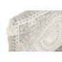 DKD Home Decor Sillón Beige Blanco Set de 4