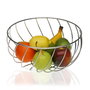 Versa Frutero de Metal Cromado, 28x14x28 cm (2 Unidades)