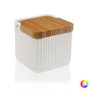 Salero con Tapa (11,5 x 11,5 x 11,5 cm) Blanco