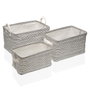 Juego de Cestas Versa 25 x 22 x 35 cm 35 x 25 x 22 cm 32 x 21 x 19 cm 28 x 17 x 15 cm