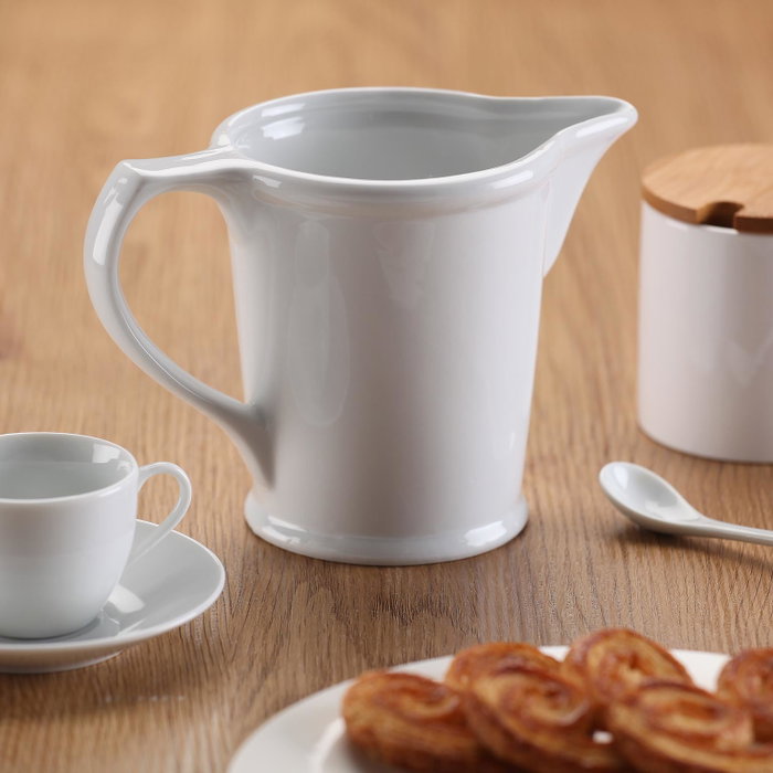 Lechera Blanca Porcelana 500 ml