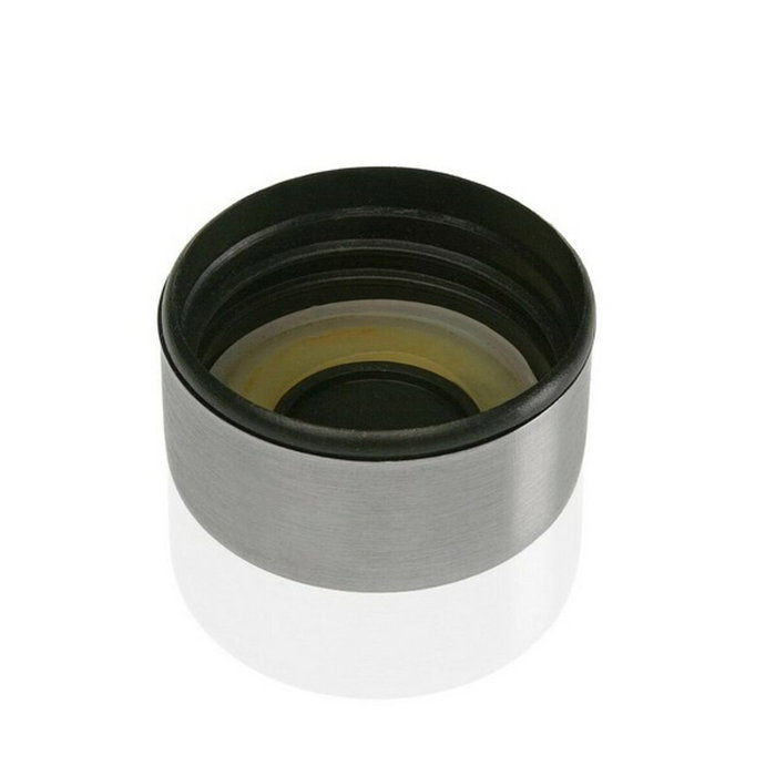 Botella Versa VS-22080007 Gris Acero Poliestireno 8,7 x 24,5 x 8,7 cm 1 L