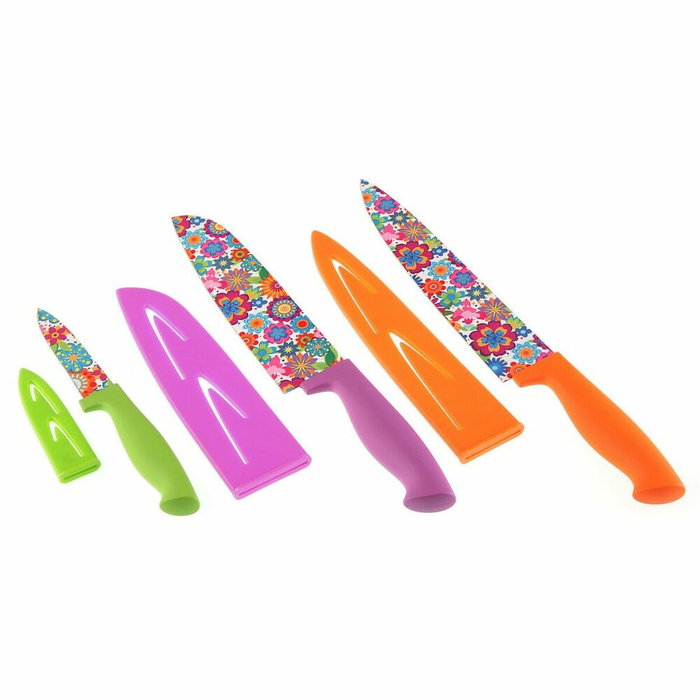 Set de Cuchillos Versa Flores (3 pcs) Set de Cuchillos Versa Flores (3 pcs)