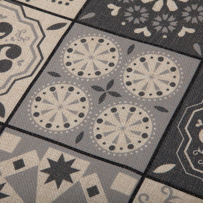 Camino de Mesa Versa Mosaico Gris Poliéster (44,5 x 0,5 x 154 cm) Camino de Mesa Versa Mosaico Gris Poliéster (44,5 x 0,5 x 154 cm)