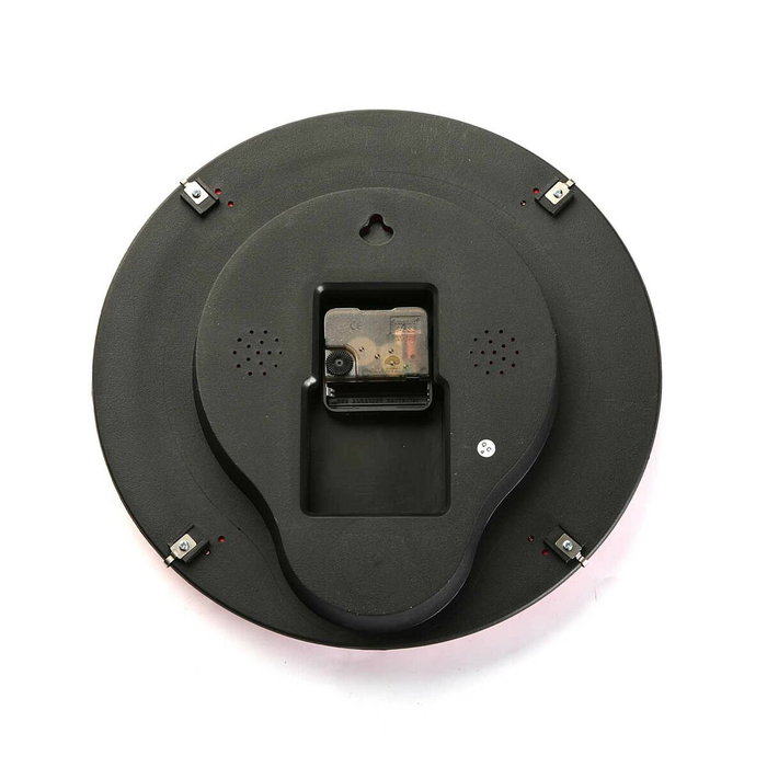 Reloj de Pared Versa Cristal (30 x 30 x 5,5 cm) Reloj de Pared Versa Cristal (30 x 30 x 5,5 cm)