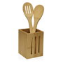 Bote para Utensilios de Cocina Versa Bambú 10 x 13,5 x 10 cm
