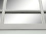 Espejo de pared Versa Cuadrado Blanco Polipropileno Espejo 60,5 x 60,5 x 60,5 cm