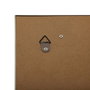 Espejo de pared Versa Cuadrado Blanco Polipropileno Espejo 60,5 x 60,5 x 60,5 cm