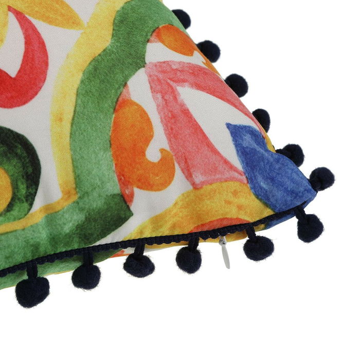 Cojín Versa Borlas Poliéster (45 x 45 cm) Cojín Versa Borlas Poliéster (45 x 45 cm)