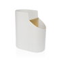 Bote para Utensilios de Cocina Versa Bambú ABS 8,5 x 17,6 x 15 cm Blanco