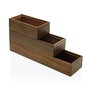 Versa Caja de Madera Acacia Mediana 7.7x5.1x22.8 cm (2 Unidades)