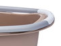 Stefanplast Cesta Oval de Plástico 25L con Asas, Surtido 59x38x23 cm (Set de 30)