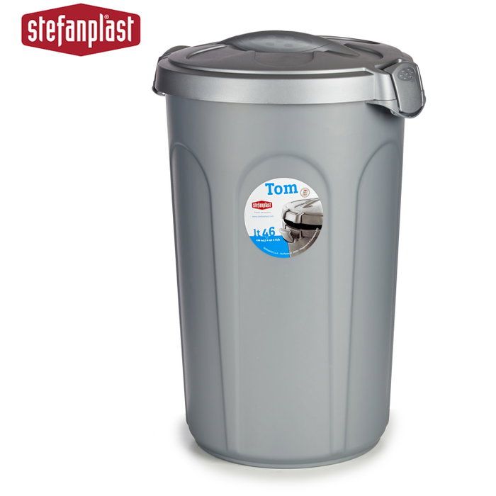 Kerbl Contenedor de comida para perros Tom 46l - Gris
