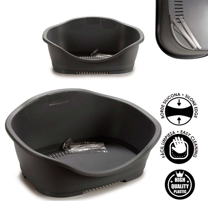 Kerbl Cesta de plástico para perros - 56.5 x 42 x 24 cm Kerbl Cesta de plástico para perros - 56.5 x 42 x 24 cm