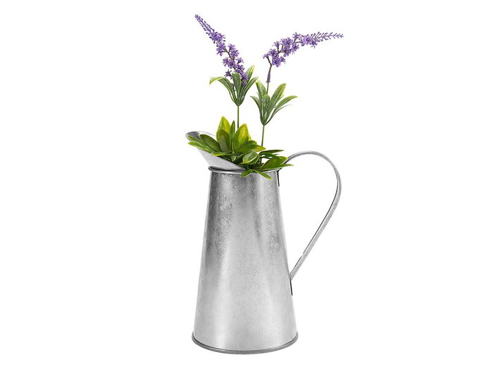 IBERGARDEN Jarra Lechera Zinc Plata 17x21.5x11.3 cm Capacidad 1000ml (Set de 24) IBERGARDEN Jarra Lechera Zinc Plata 17x21.5x11.3 cm Capacidad 1000ml (Set de 24)