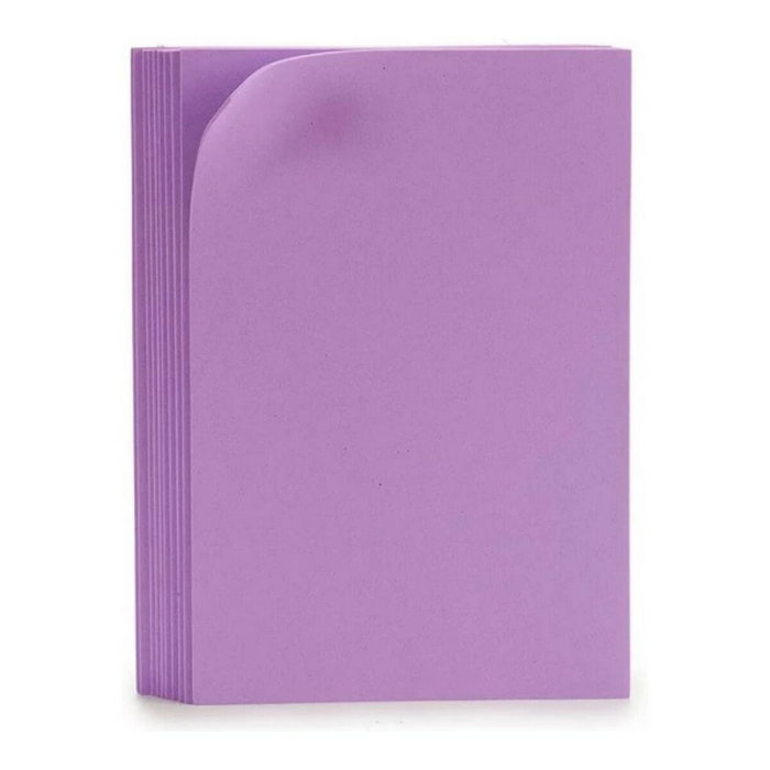 PINCELLO Juego de láminas de goma EVA violeta 45x65 cm