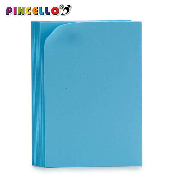 Pincello Juego 10 Láminas Goma Eva Azul 20 x 30 cm (Set de 24)