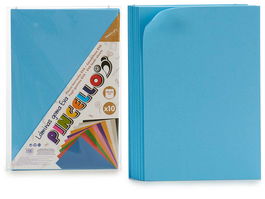 Pincello Juego 10 Láminas Goma Eva Azul 20 x 30 cm (Set de 24)