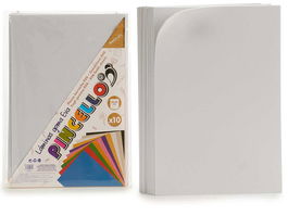 Pincello Juego 10 Laminas Goma Eva Blanco 20 cm x 30 cm (Set de 24)