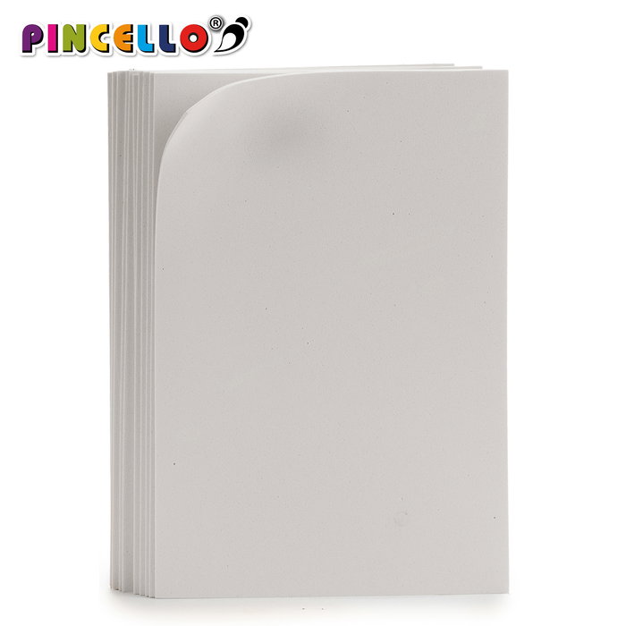 Pincello Juego 10 Laminas Goma Eva Blanco 20 cm x 30 cm (Set de 24)