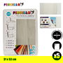 Pincello Set 5 Forros de Libros Autoadhesivos 31x53 cm (Set de 36)