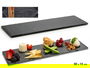 Kinvara Pizarra Aperitivo 50 x 15 cm de Pizarra Negra (Set de 12)