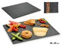 Kinvara Pizarra Aperitivo 40x30cm Negro Pack de 10