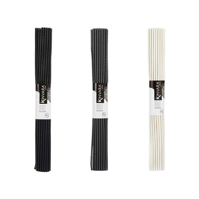 Kinvara Antideslizante Surtido Col Blanco, Gris y Negro 95x65 cm