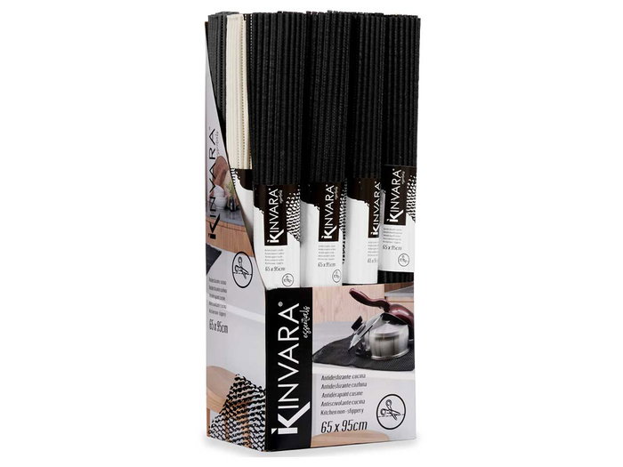 Kinvara Antideslizante Surtido Col Blanco, Gris y Negro 95x65 cm