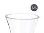 Vivalto Decantador Vino Cristal 1.40L Transparente 20.5 x 20.5 x 21 cm (Set de 6)