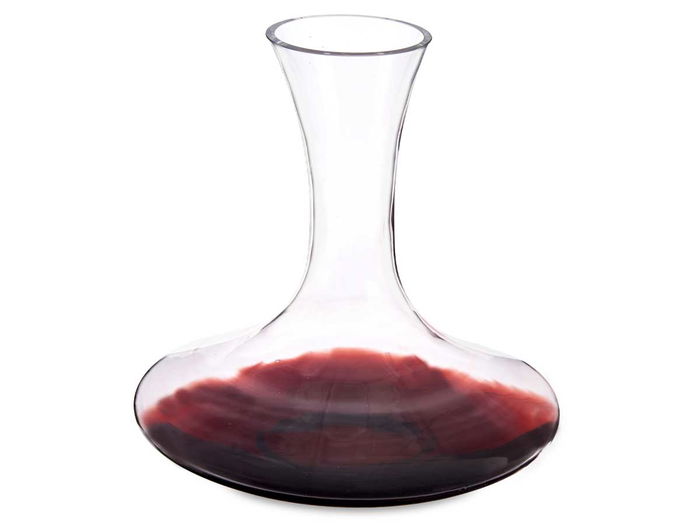 Vivalto Decantador Vino Cristal 1.40L Transparente 20.5 x 20.5 x 21 cm (Set de 6)
