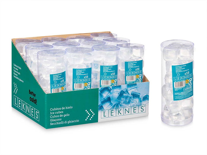 LEKNES Set 18 Cubitos Transparentes LEKNES Set 18 Cubitos Transparentes
