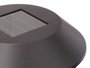 Ibergarden Baliza Solar de Plástico Negra Alta 12.5x29x12.5 cm (Set de 12)