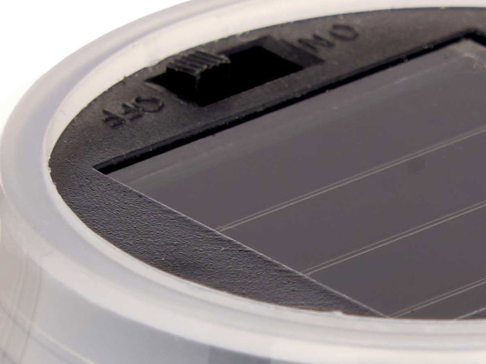 Ibergarden Lamp Solar Mesita Plast Surt Blanc Negro 9x20x9cm (Set de 18) Ibergarden Lamp Solar Mesita Plast Surt Blanc Negro 9x20x9cm (Set de 18)