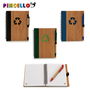 Pincello Libreta Bambú Reciclado con Boli 16 x 12 cm Surtidos (Set de 24)