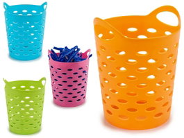 Arte Regal Cesta Redonda Multiusos Plástico 14x14x0.2 cm (Set de 48)