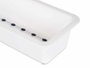 Kinvara Compartimento Cajon Plastico Pequeño Surtido Polipropileno Caucho Blanco Gris Negro 24x8.5x5.5 cm (Set de 36)