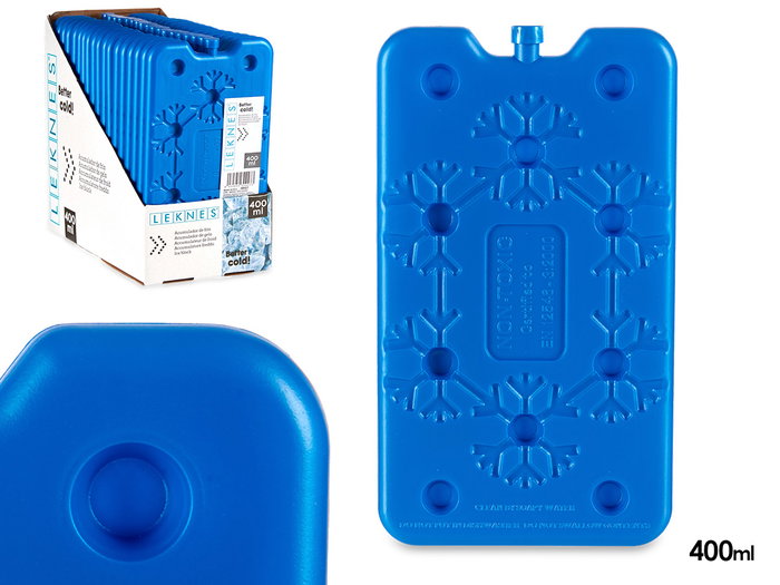 LEKNES Acumulador Frío 400ml Azul LEKNES Acumulador Frío 400ml Azul