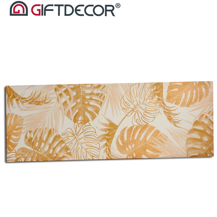 Giftdecor Lienzo Hoja Natural 45 cm x 135 cm (Set de 6)