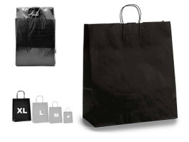 PINCELLO Bolsa de Papel Negro