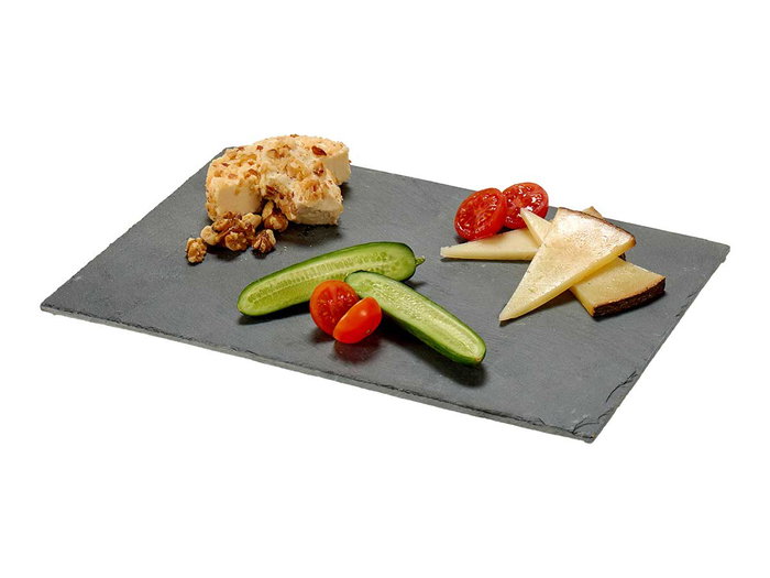 Kinvara Pizarra de Aperitivo Rectangular 30x20cm Negro