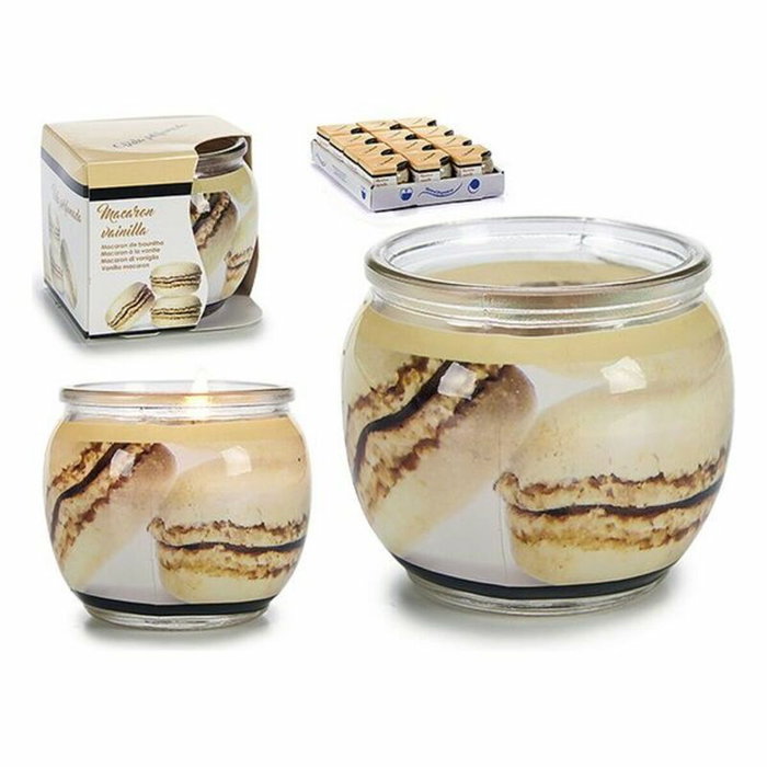 ACORDE Vela Tarro Cristal Vainilla Macarrón