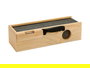 Arte Regal Caja para Fiambres de Madera y Pizarra con Cuchillo, 30x9.5x8 cm (Set de 12)
