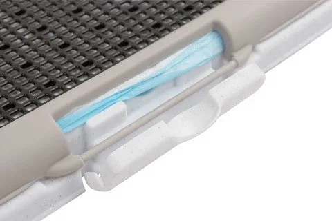 Stefanplast Bandeja WC Mascota Blanco-Gris