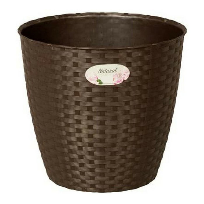 Stefanplast Maceta Natural Interior/Exterior Chocolate 14cm Stefanplast Maceta Natural Interior/Exterior Chocolate 14cm